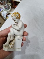 Régi német porcelán figura