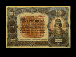 1000 Crown - the king of crowns - with the king of the Hungarians