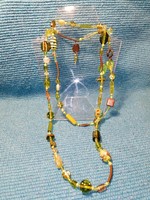 Zöld Muranoi üveg nyaklánc