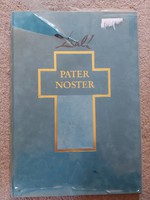 Salvador dali: pater noster, large shaped book, velvet cover