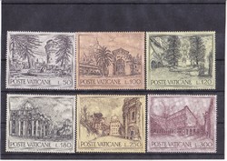 Vatikán forgalmi bélyegek teljes-sor 1976