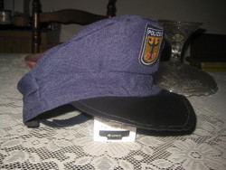 German police cap, adjustable size, new