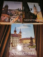 Hazai városok  Szombathely, Szentendre, Eger 1000 Ft egyben a 3 db
