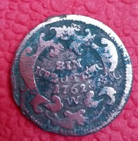 Maria Theresa 1 penny 1762