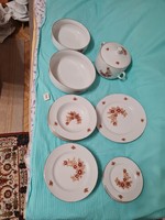Henneberg tableware 21 pcs (1 small plate missing)