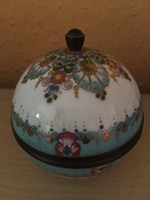 Steinbock -hand painted, enameled bonbonier-made in austria