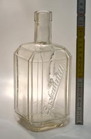 Large liqueur bottle with 