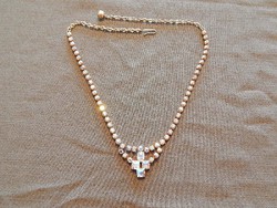 Rhinestone casual colié necklace