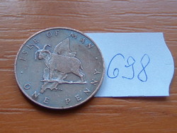 MAN SZIGETEK 1 PENNY 1978 (Manx Loaghtyn) #698