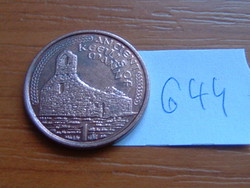 MAN SZIGETEK 1 PENNY 2003 (Ancient Keeills of Mann Ruins) #644