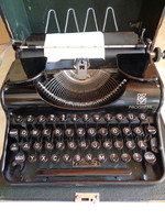 Olympia typewriter circa 1930