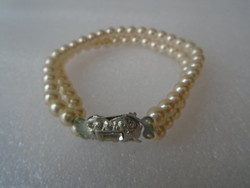 A beautiful old but unused double row women's bracelet is also a demanding piece for an excellent gift