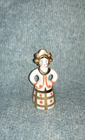 Dulevo porcelain folk costume milf figure 13 cm (po-1-1)