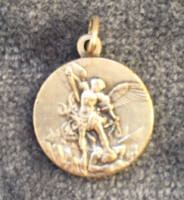 Antique pendant of St. Michael the Archangel