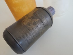 1 db kicsi régi retro Áfor olajos doboz flakon