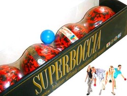 Antik verseny Bocce Balls, Petanque, bocsa eredeti dobozában