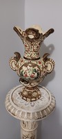1, -Ft fabulous antique gerbing & stefan majolica decorative vase