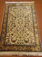 160 x 100 cm kézi csomózású Indiai Kancipur szőnyeg eladó