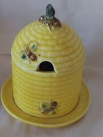 Goebel porcelain honey container in large size