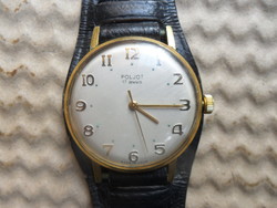 Poljot gold-plated case watch