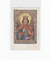 Boldog Gizella vallásos képeslap postatiszta