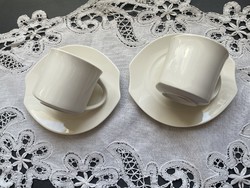 Modern vonalú fehér Villeroy and Boch kávés csésze “Alba”