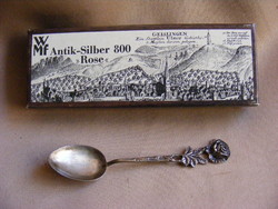 WMF 800-as ezüst rózsás kis kanál
