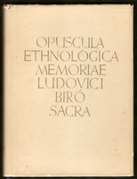 Opuscula ethnológica memoriae ludovici judge sacra