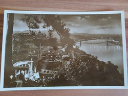 Budapest, Esti hangulat, Kilátás a Gellérthegyről, 1931