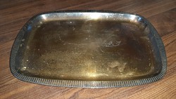 Patinated tray