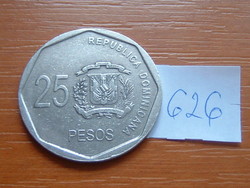 Dominica Dominica 25 Pesos 2005 Copper-Nickel, Royal Canadian Mint, Heroe of the Restoration # 626