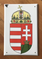 Kossuth címer - zománctábla (zománc tábla)
