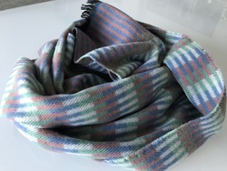 French scarf in delicate pastel colors, courtelle brand