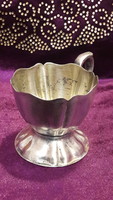 Old silver-plated glasses, cup holder (l2275)