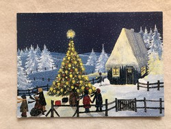 Christmas postcard, mail order - unicef
