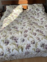 “Laura Ashley” gyönyörü pamut ágynemü garnitúra tulipánokkal