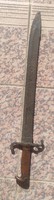 Bayonet, sword, bayonet, sawtooth. Special rarity 1800s, passenger sword