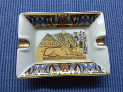 (K) porcelain ashtray Egyptian / Chinese