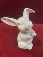 Raven house porcelain bunny with applause