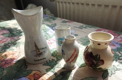 Mini vases - memorial vases and hand-painted vases - Balatonberény - sculpture - Balatonfüred