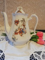 Eladó szecessziós porcelán Cseh Thun kézzel festett teás kanna!