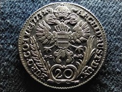 Ausztria II. József (1780-1790) .583 ezüst 20 Krajcár 1773 A (id55690)