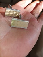 Old gilded silver cufflinks 800