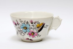 Antique cup with comma mug