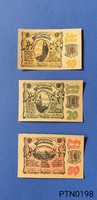 1920 Austrian notgeld 10 - 20 - 50 heller