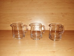 Glass pitchers pouring 3 pcs in one (6 / k)