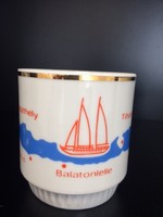 Zsolnay Balaton mug, in perfect condition
