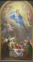 Mária mennybevétele, XIX. sz. eleje, olaj-vászon