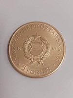 Aranyozott Kossuth 5 Forint 1967