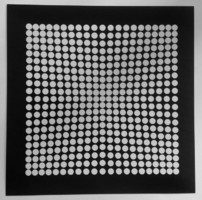 Victor Vasarely 3D kinetikus képe 1973, VI. számű darab